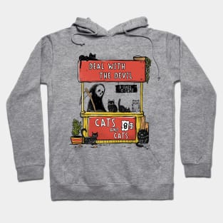 Deal With the Devil - Buy cats Hoodie